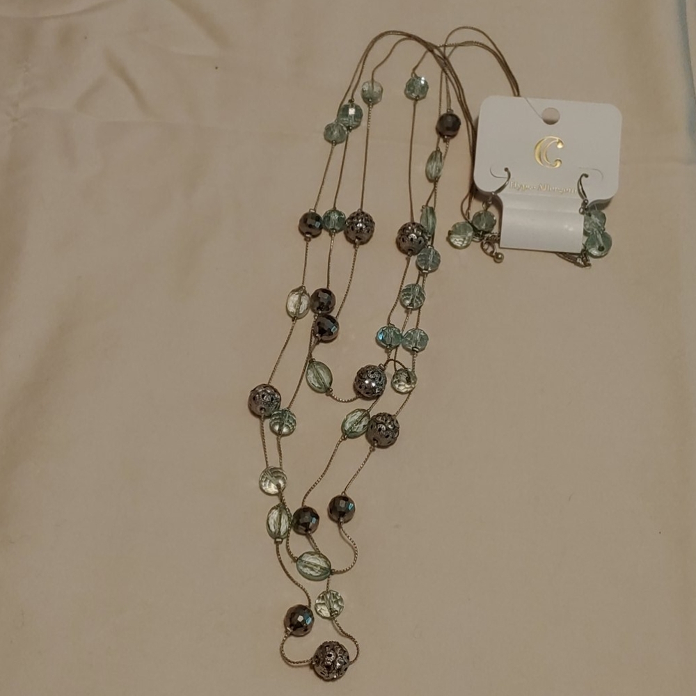 Charming Charlie Necklace & Earrings Set